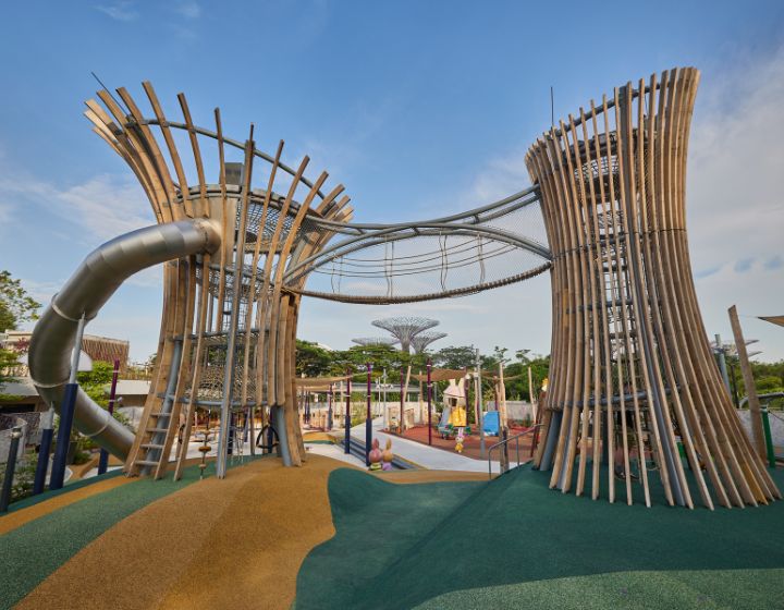 Best free outdoor playgrounds in Singapore - PropNex Family Zone Gardens by the Bay playground