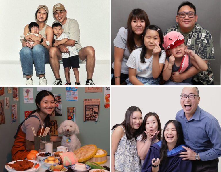 self photo studio singapore - family photo