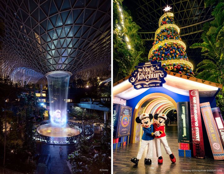 snow in singapore - jewel changi airport snow show