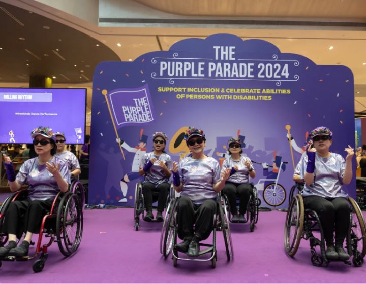 free things to do this weekend in singapore - the purple parade