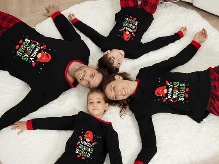 family christmas pyjamas - amazon - matching christmas pyjamas
