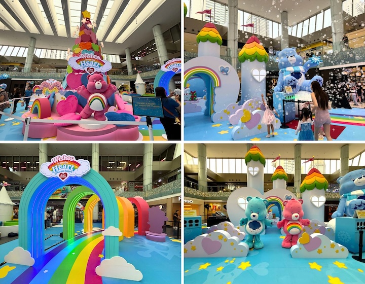 christmas event singapore - care bears at marina square