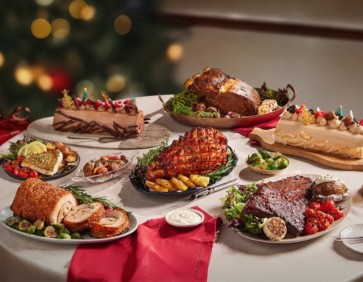 christmas dinner singapore - marche