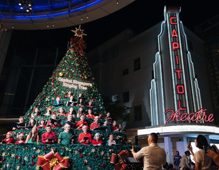 christmas events in singapore - capitol singapore