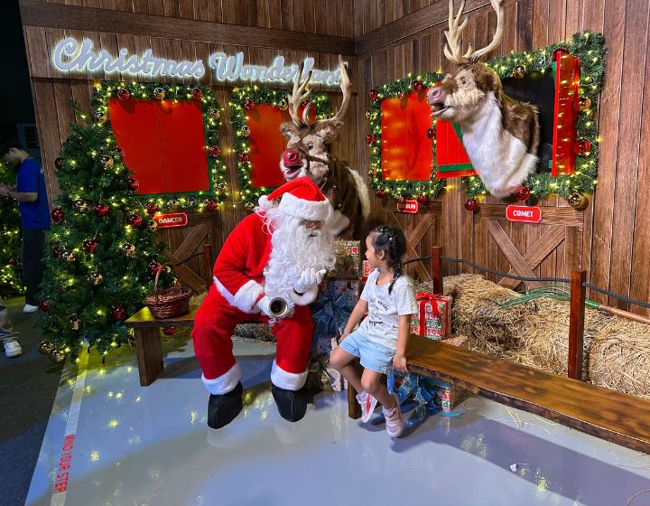 Christmas Wonderland 2025 - Gardens by the Bay - Santa Claus meet and greet