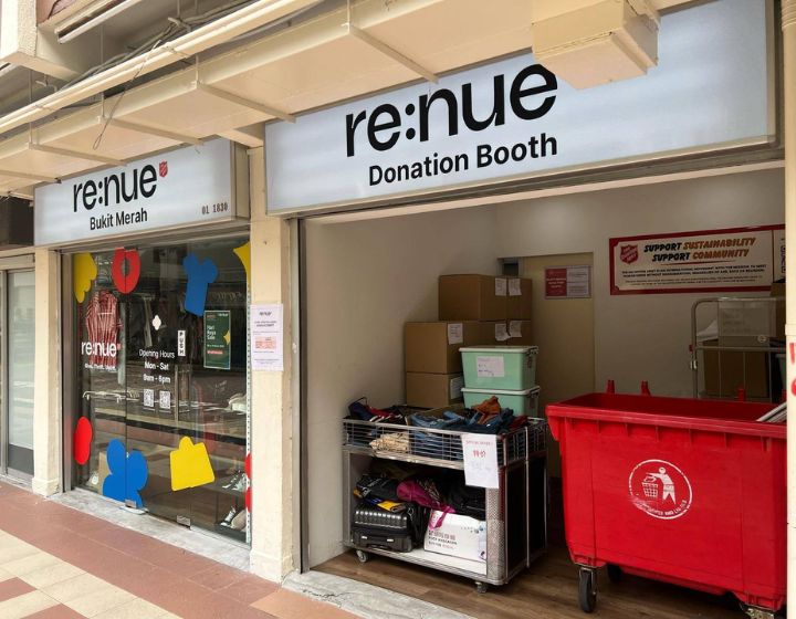 Donations in Singapore - The Salvation Army - Re:Nue - Thrift Shop - Donation Centre