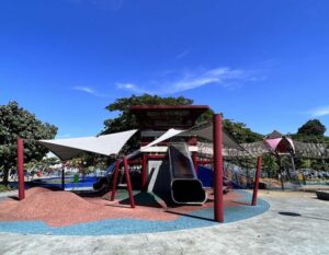 marine cove playground - slides - lighthouse play structure