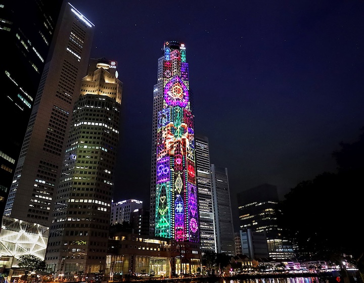 new years eve dinner singapore - countdown party singapore - uob plaza