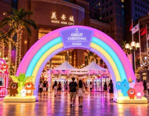 orchard road christmas light up 2026 - christmas village