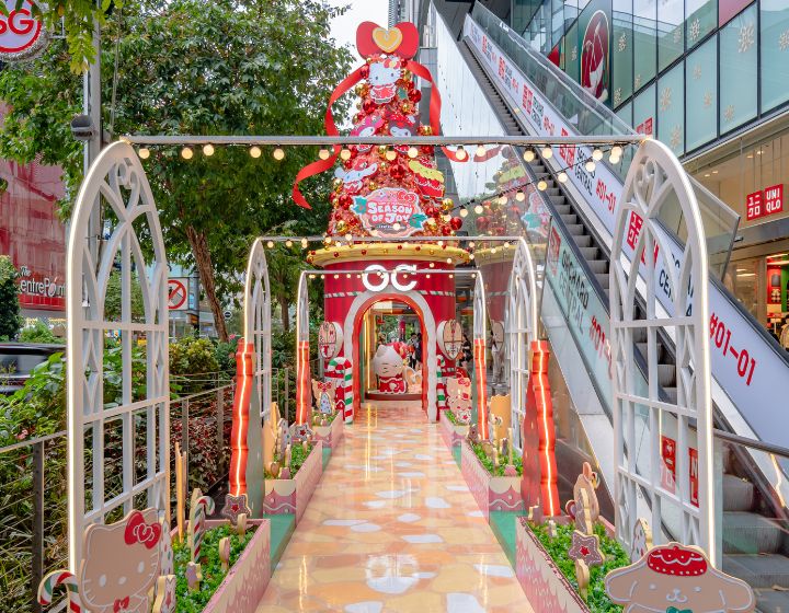 things to do in singapore this weekend - kids events - sanrio hello kitty kuromi at orchard central