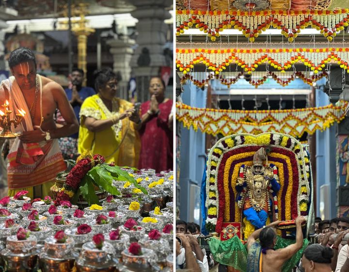 temples in sg - hindu temples - sri srinivasa perumal temple - religious practice