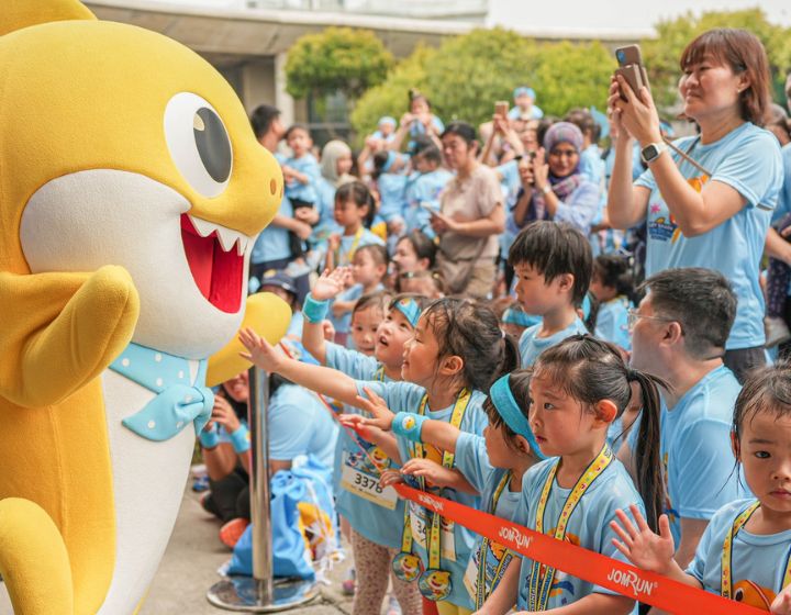 marathons and running events in singapore - baby shark run