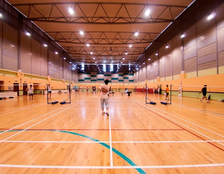 pickleball court singapore - sengkang sports centre 