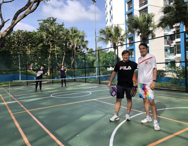pickleball court singapore - segar road