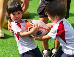 shaws preschool - open house - rugby - kids playing