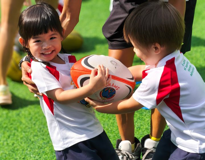 shaws preschool - open house - rugby - kids playing