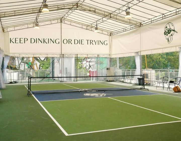 pickleball courts singapore - pickle & bones