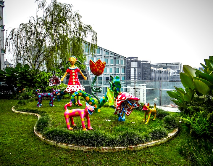 rooftop garden singapore - orchard central