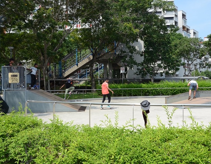 skating singapore - tampines skate park