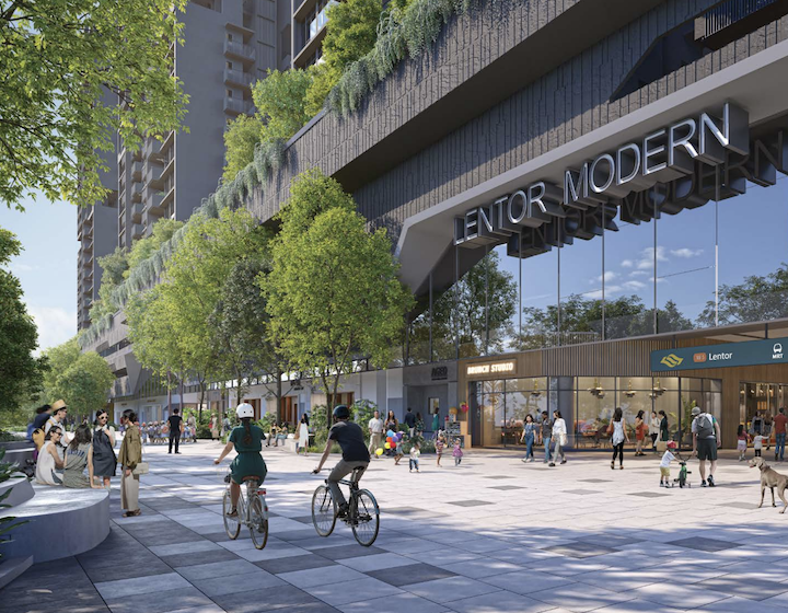 lentor modern - shopping - exterior
