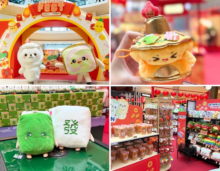 suntec city CNY 2026 plushies