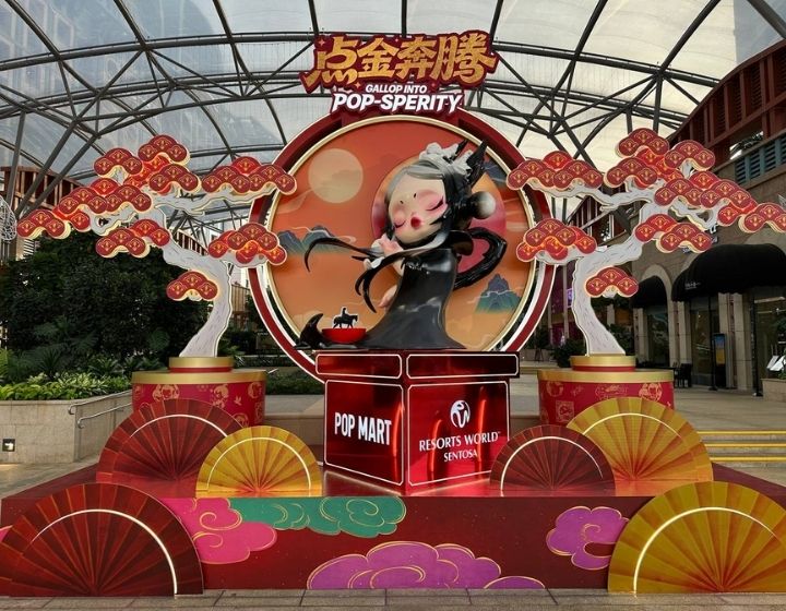 cny events and activities in singapore - pop mart at resorts world sentosa