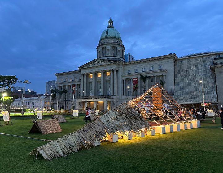 light to night festival photos - the padang