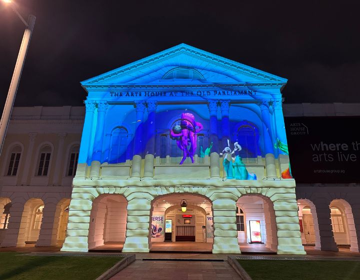 light to night festival 2026 singapore - the arts house 