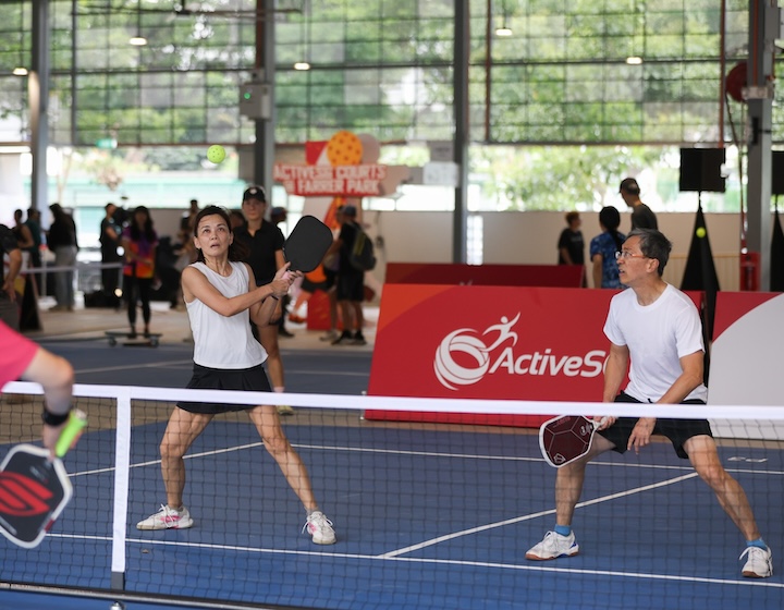 pickleball singapore - active sg farrer park