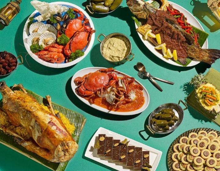ramadan buffet - crowne plaza changi airport