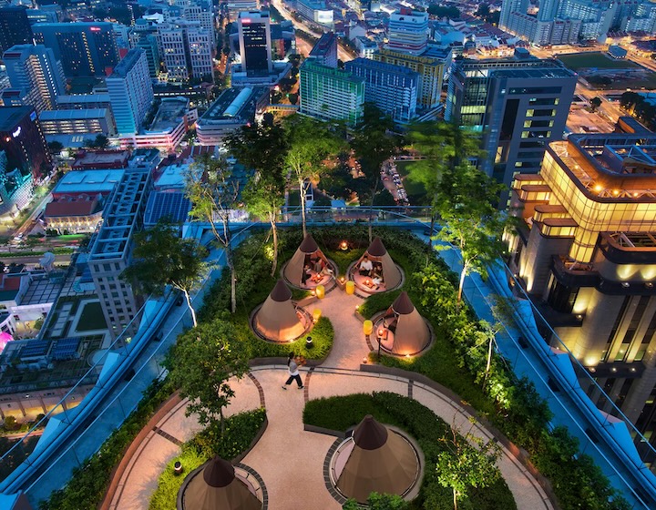 rooftop garden singapore - andaz singapore