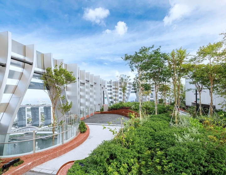rooftop garden singapore - capitaspring - sky garden