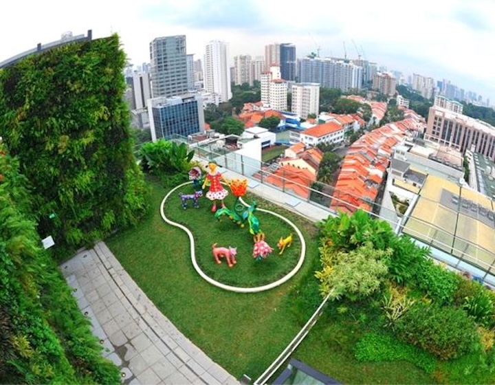 rooftop garden singapore - orchard central
