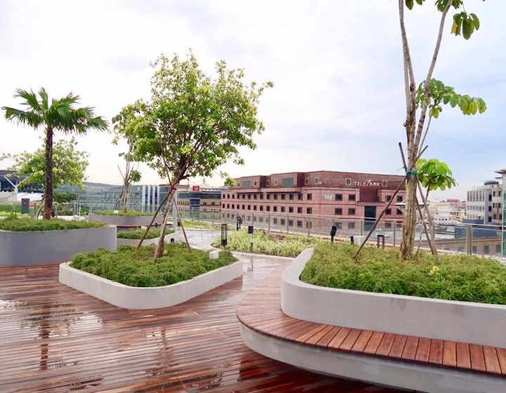 rooftop garden singapore - our tampines hub