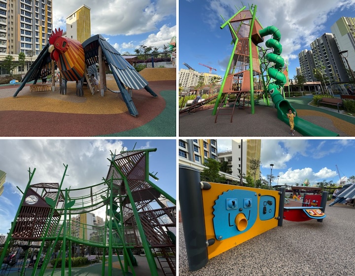 outdoor playground singapore - tengah rooster playground