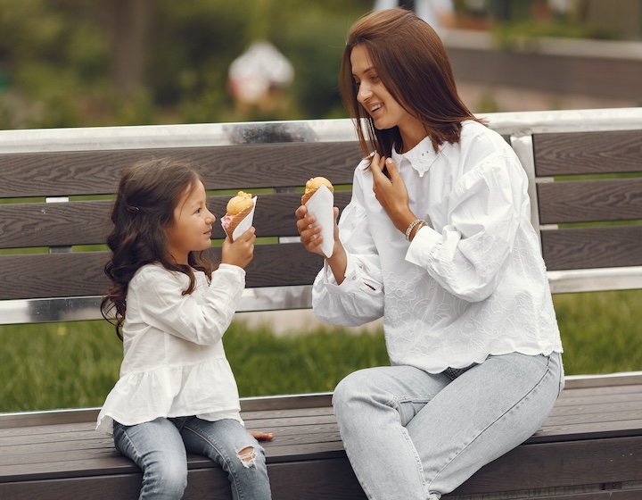 ncada mum child ice cream