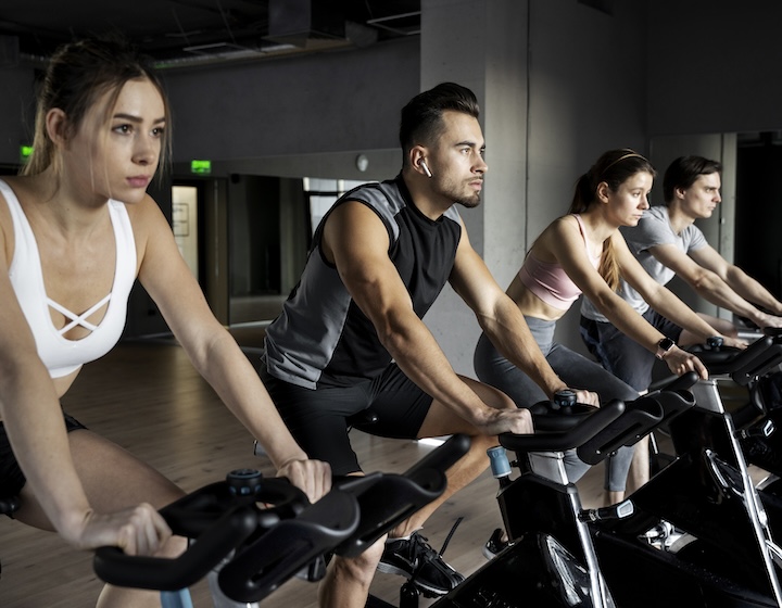spin class singapore - sync cycle