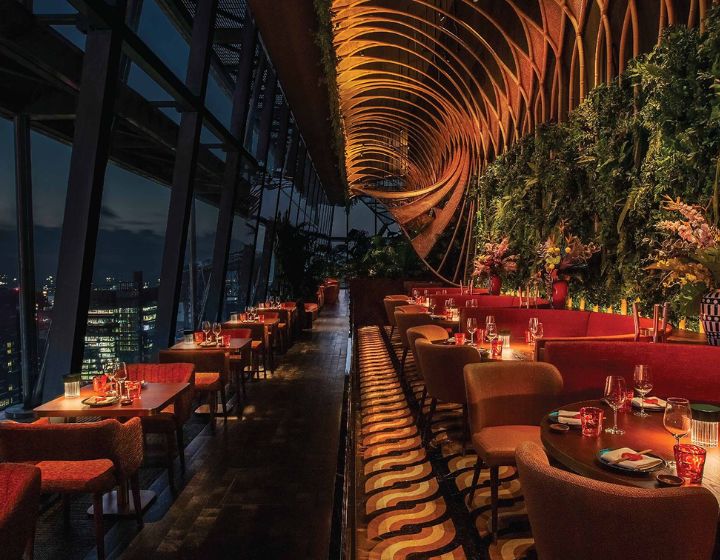 rooftop bars in singapore restaurants - sushisamba
