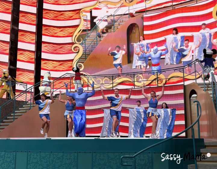 disney cruise singapore - show