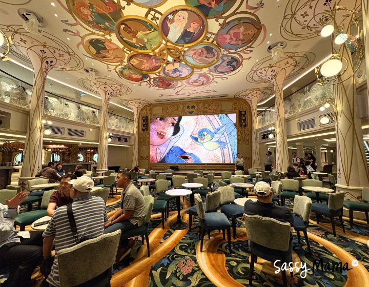 disney cruise singapore - town square