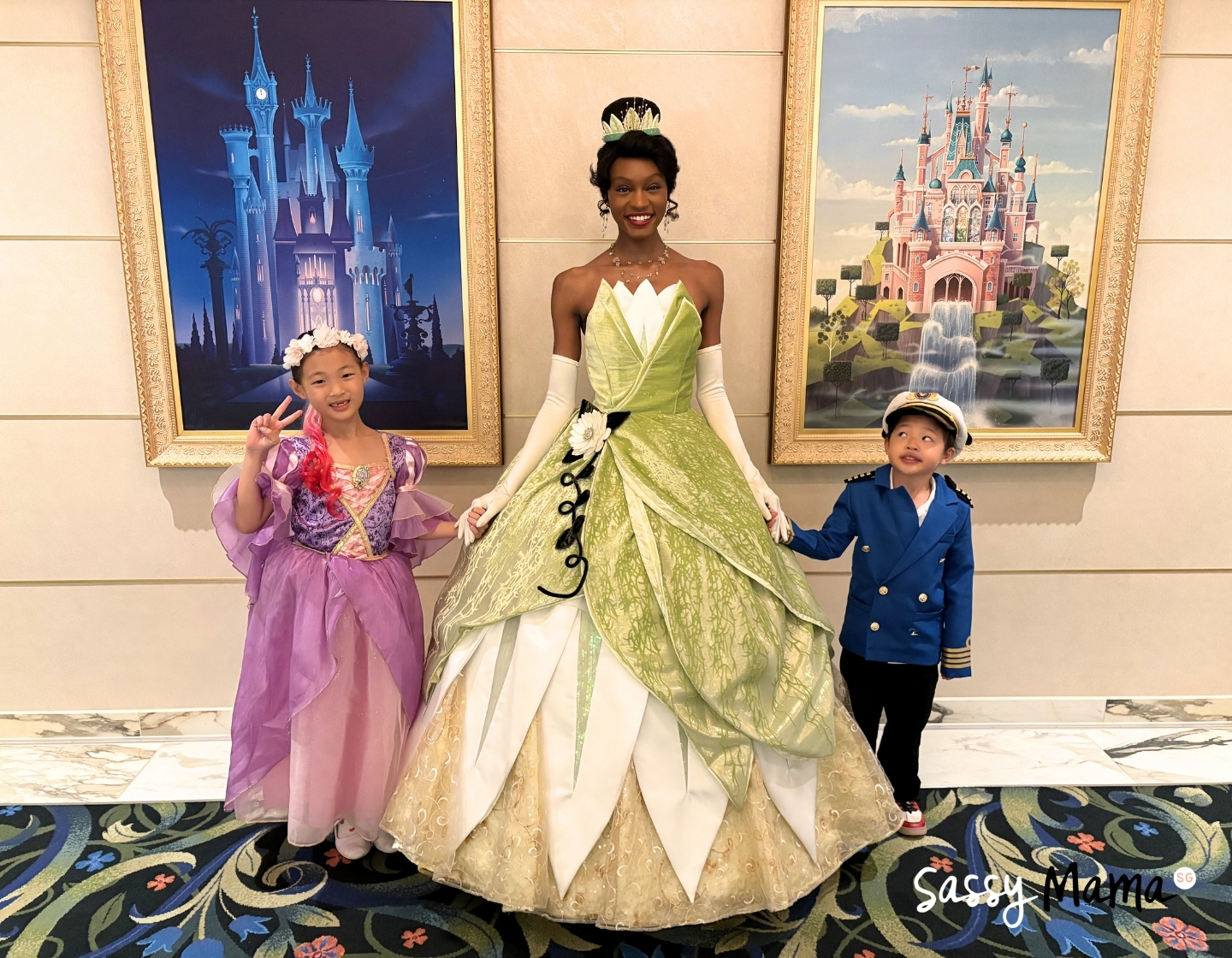 disney cruise singapore 2026 - tiana