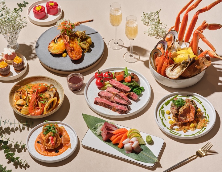 easter brunch singapore - crossroads buffet