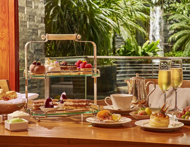 high tea singapore - grand hyatt