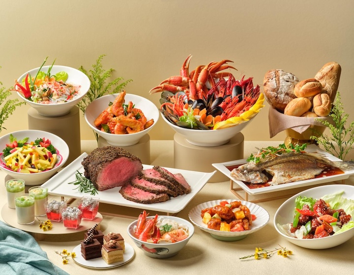 mother's day dinner singapore - cafe mosaic - carlton hotel singapore