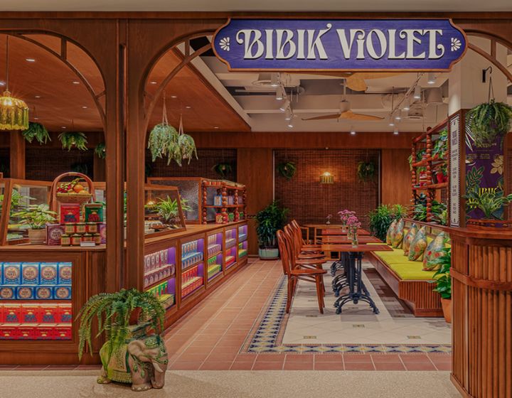 Temasek Shophouse Bibik violet