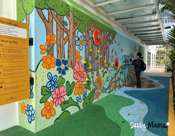 temasek shophouse free kids' rock wall