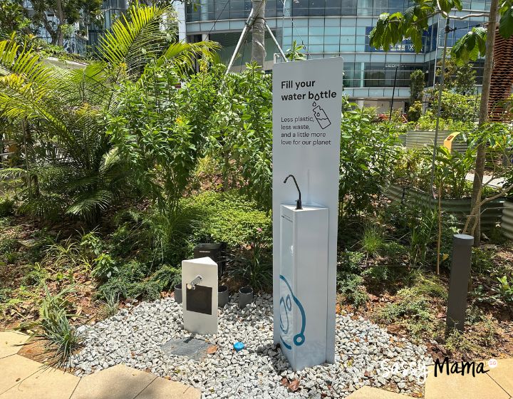 temasek shophouse drinking water fountain