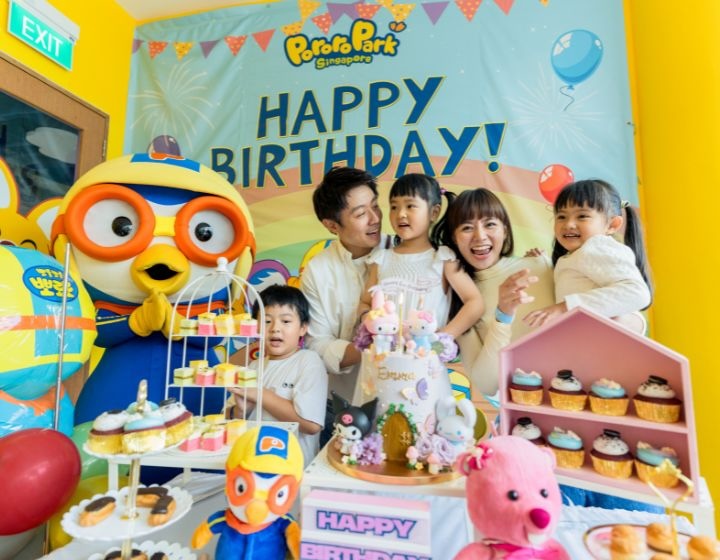 birthday party venue singapore - pororo park