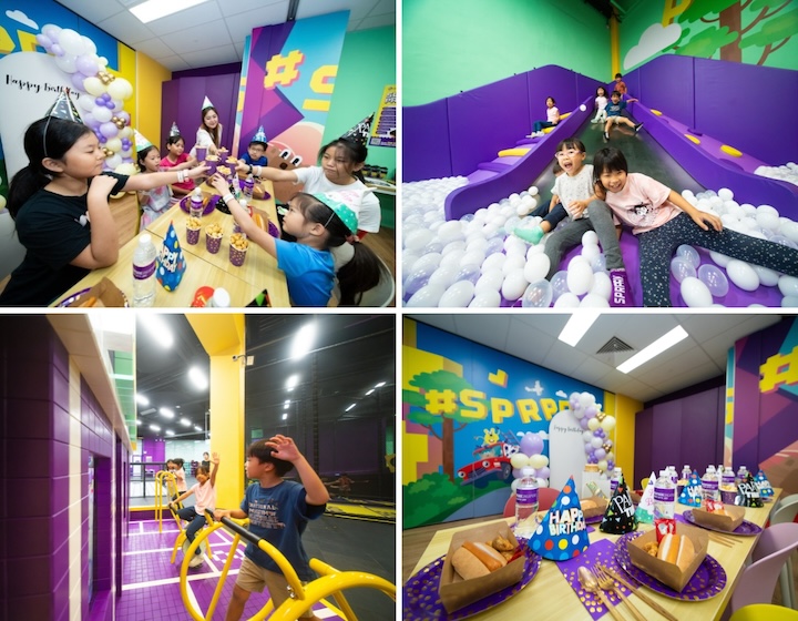 birthday party venue singapore - superpark