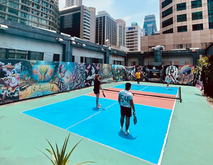 pickleball court singapore - racket jungle